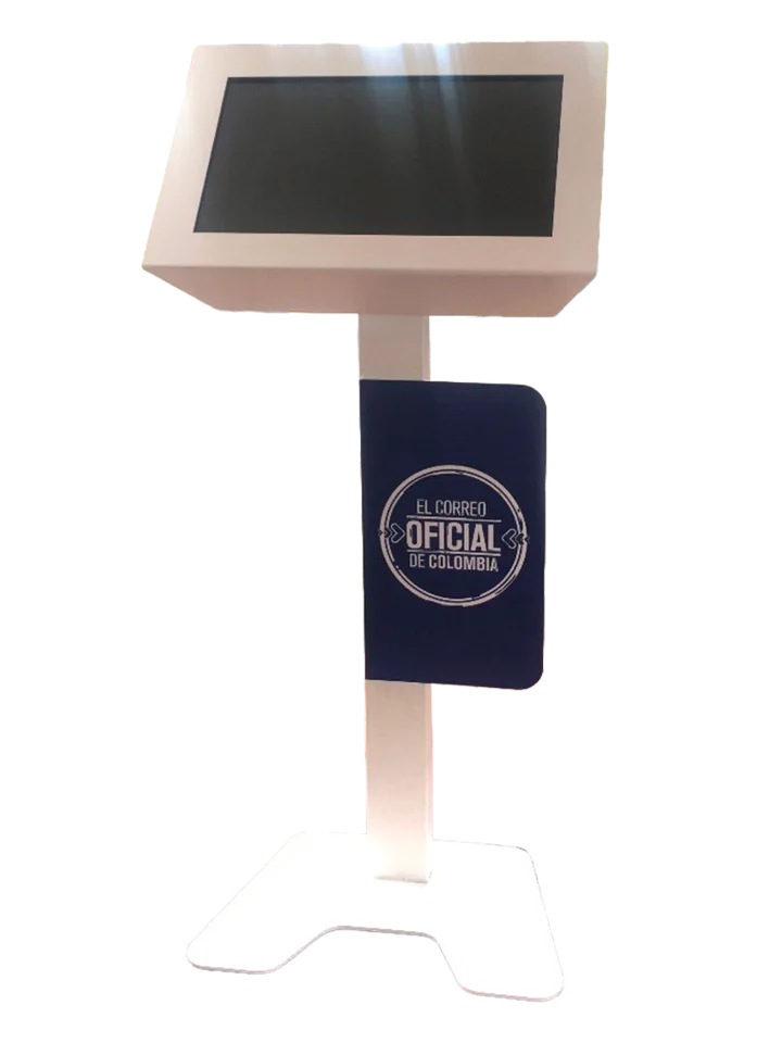 Kiosco de consulta Electronika con identidad de 4-72